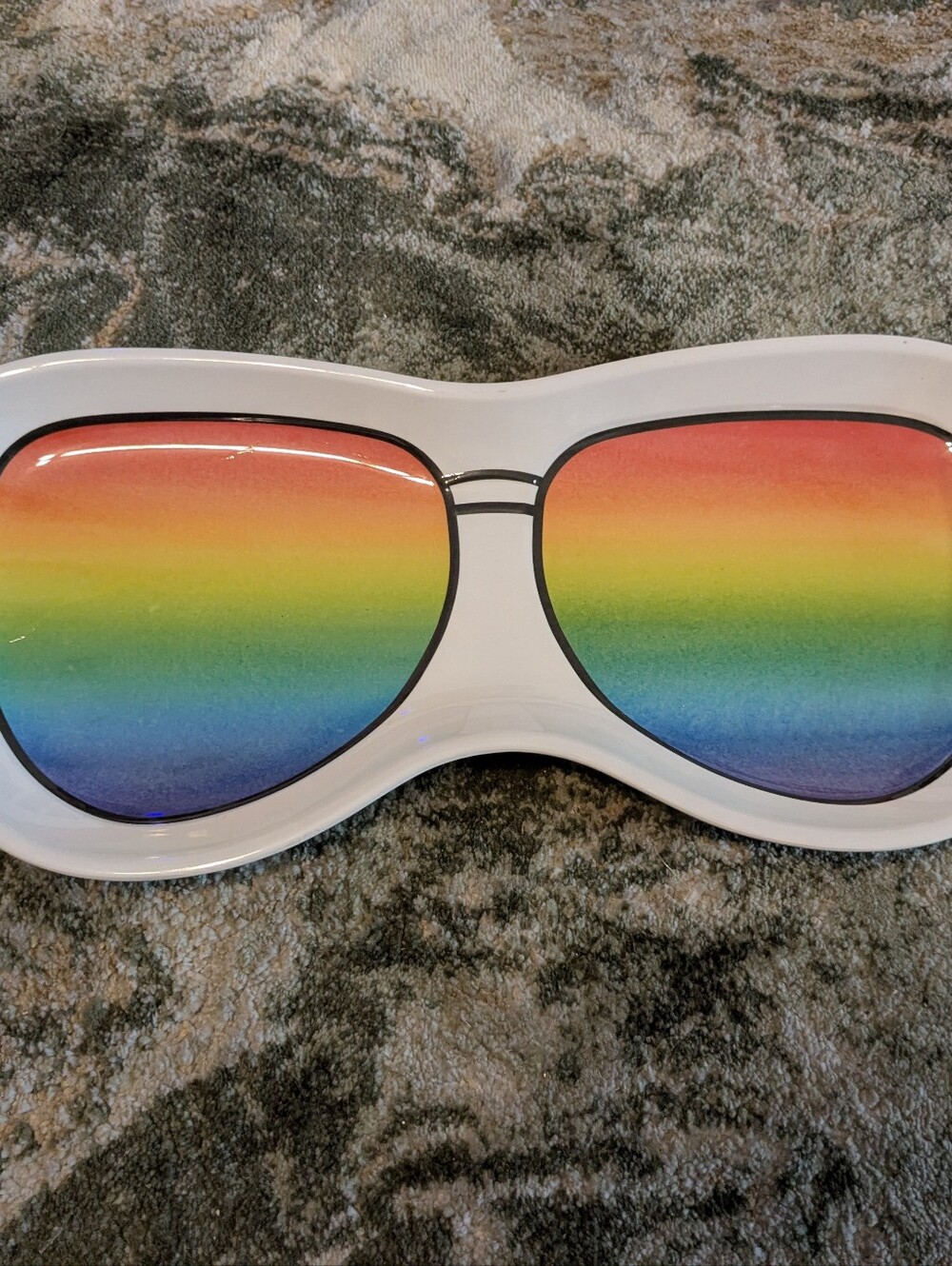 Rainbow Aviator Party Serving Tray - Home Party Supplies